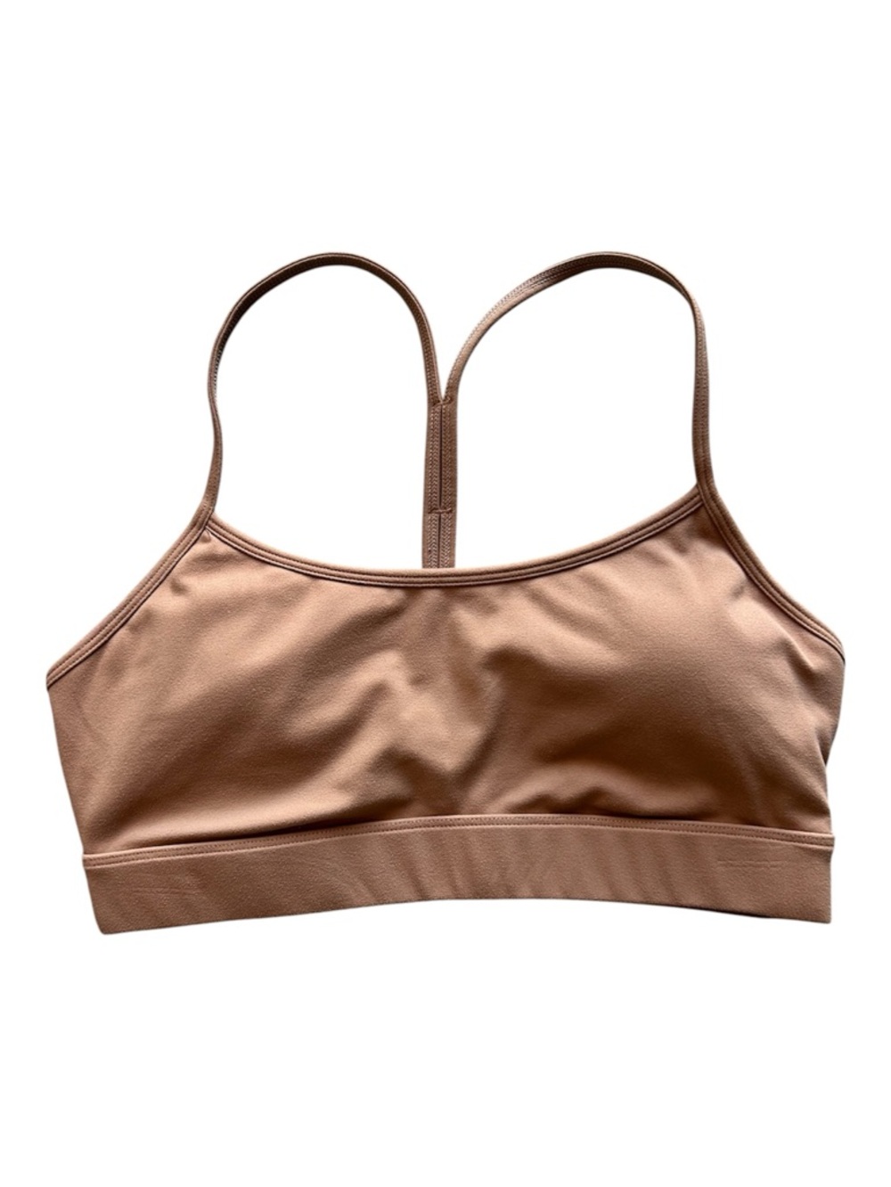 Azur Fit Mocha Y Back Sports Bra Size M